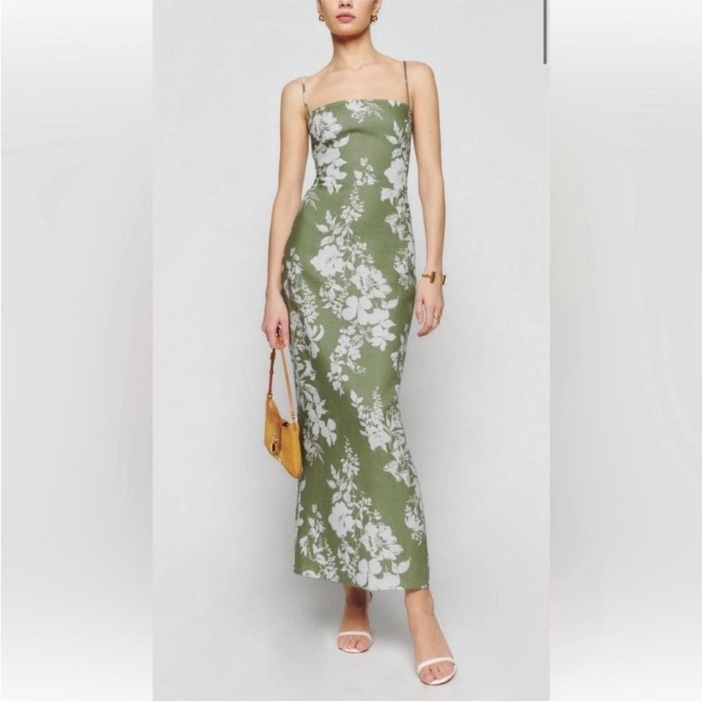 Reformation Frankie Linen dress size 6